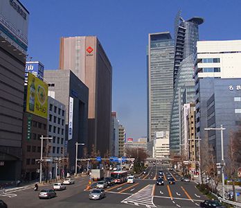 名古屋の街並み